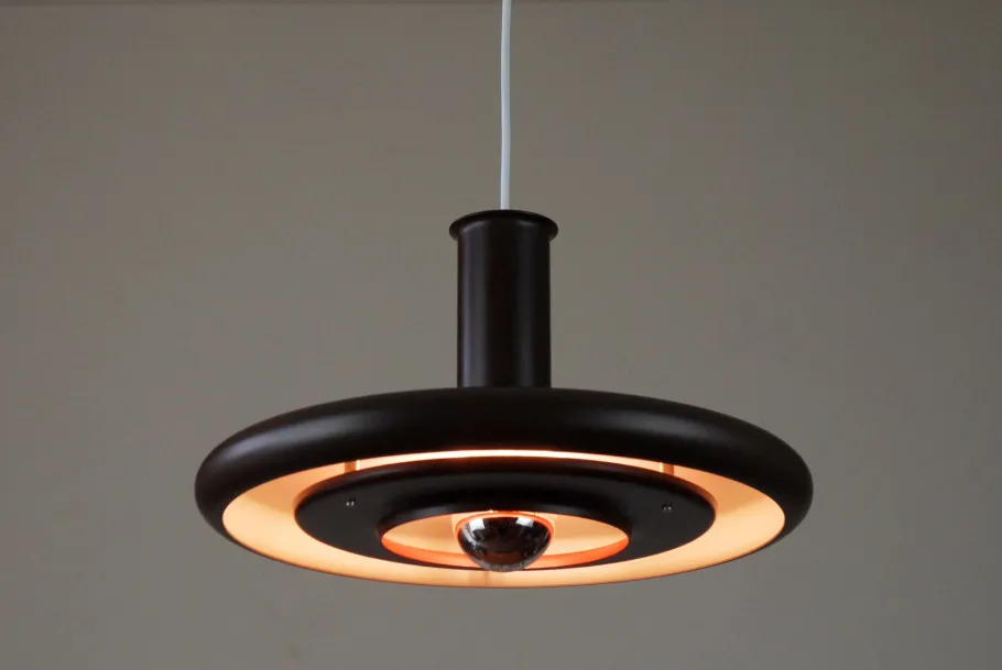 Sale Pamono Optima Pendant Lamp by Hans Due for Fog & Mørup, Denmark, 1970s