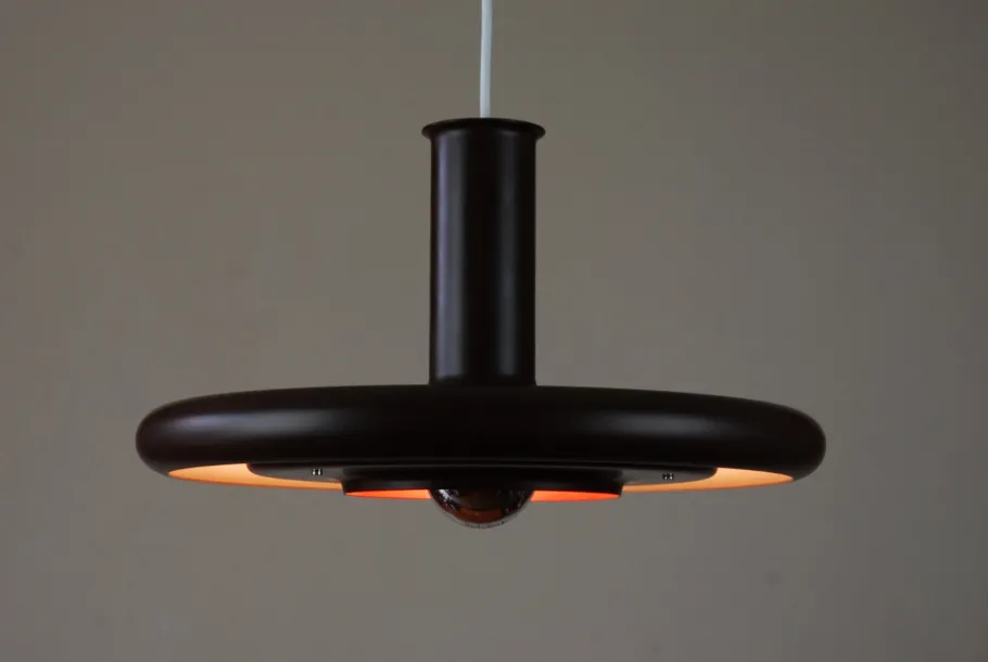 Sale Pamono Optima Pendant Lamp by Hans Due for Fog & Mørup, Denmark, 1970s
