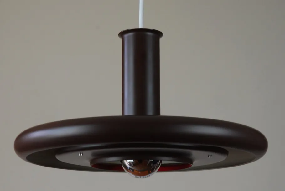 Sale Pamono Optima Pendant Lamp by Hans Due for Fog & Mørup, Denmark, 1970s