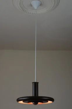Sale Pamono Optima Pendant Lamp by Hans Due for Fog & Mørup, Denmark, 1970s
