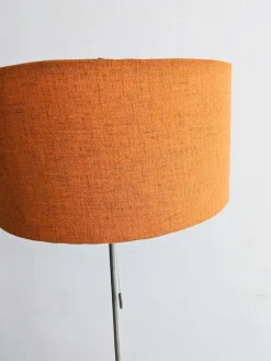 Discount Pamono Orange & Chrome Floor Lamp from Staff, 1960s