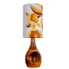 Discount Pamono Orange Ceramic Vase Lamp from Scheurich Keramik, West Germany, 1970s