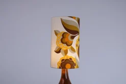 Discount Pamono Orange Ceramic Vase Lamp from Scheurich Keramik, West Germany, 1970s