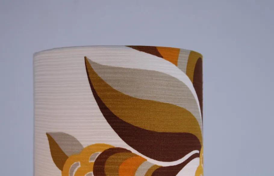 Discount Pamono Orange Ceramic Vase Lamp from Scheurich Keramik, West Germany, 1970s