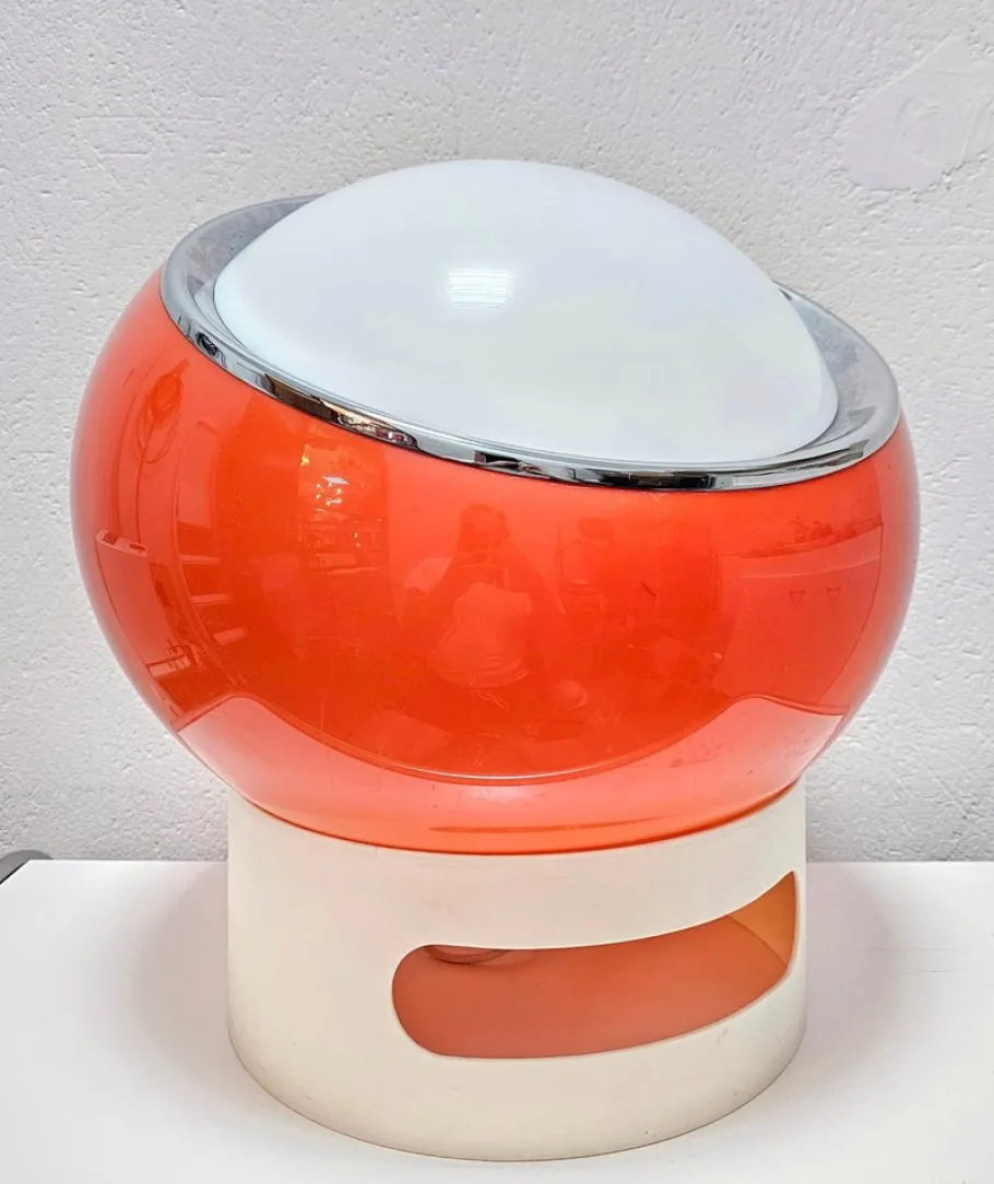 Clearance Pamono Orange Clan Floor Lamp attributed to Studio 6g for Guzzini and Meblo, Former Yugoslavia, 1960s