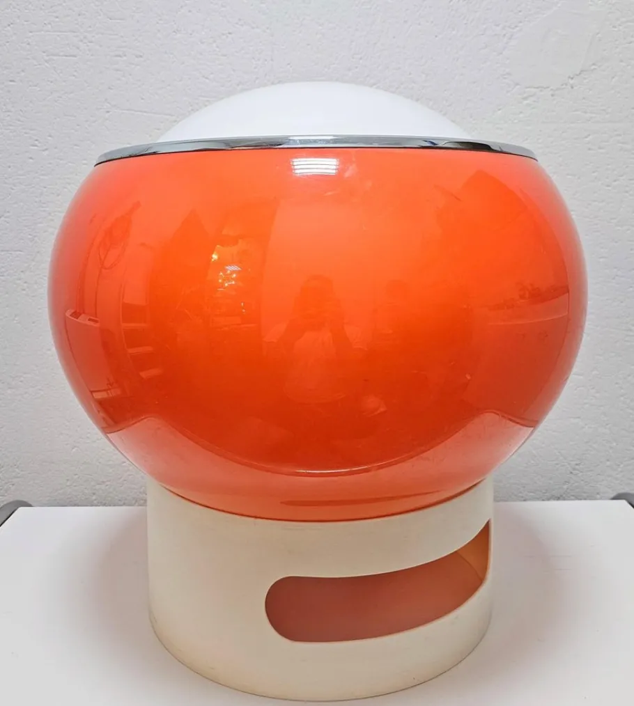 Clearance Pamono Orange Clan Floor Lamp attributed to Studio 6g for Guzzini and Meblo, Former Yugoslavia, 1960s