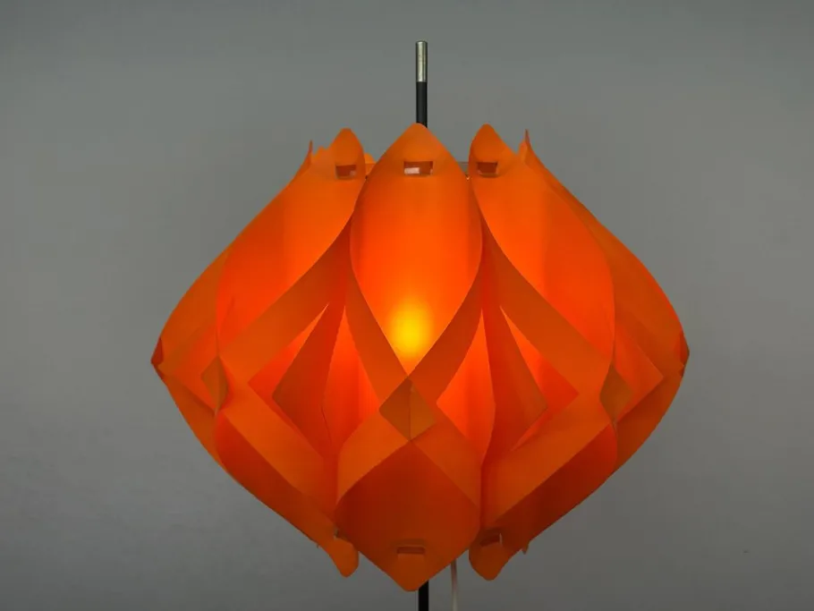 Hot Pamono Orange Floor Lamp by Milanda Havlova, 1970s