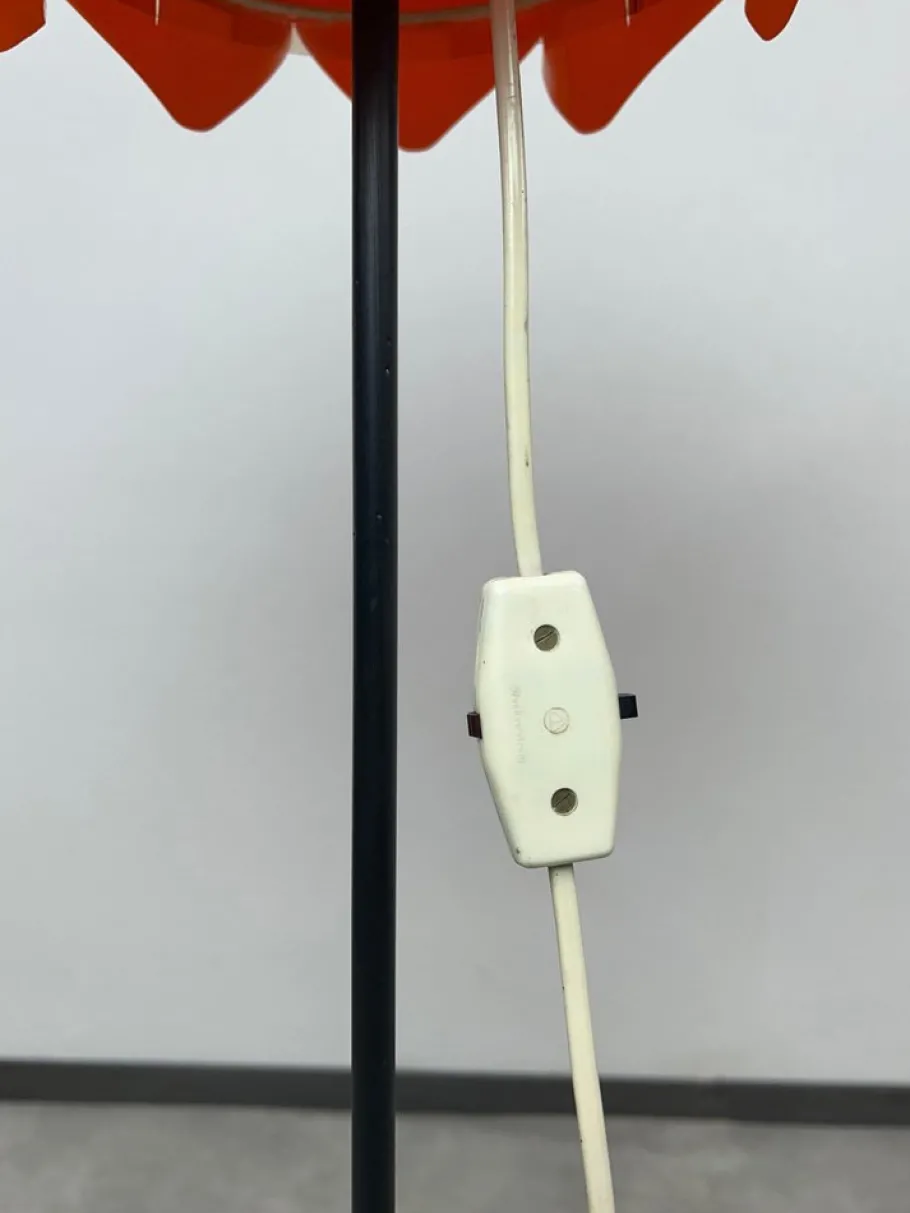 Hot Pamono Orange Floor Lamp by Milanda Havlova, 1970s