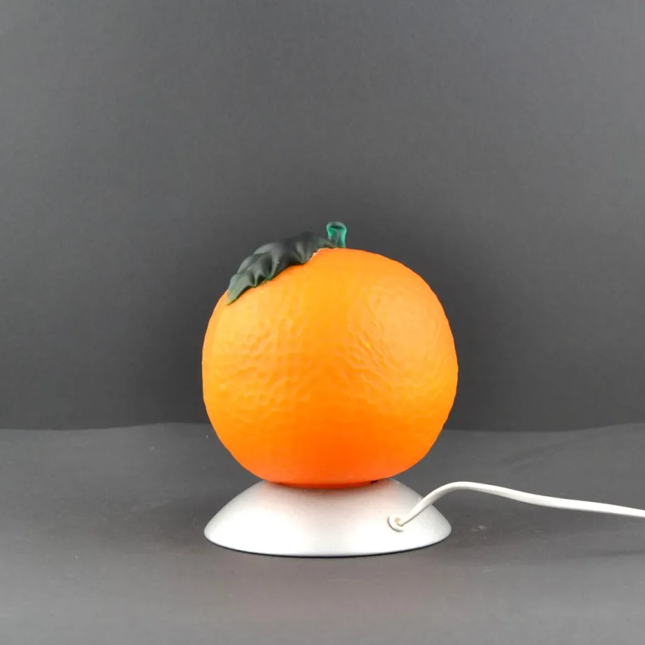 New Pamono Orange Fruit Lamp from Ikea