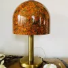 Discount Pamono Orange Multicolored Mushroom Lamp by Peill and Putzler, 1970s