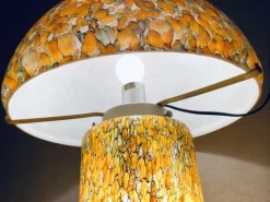 Sale Pamono Orange Mushroom Lamp by Peill and Putzler, 1970s