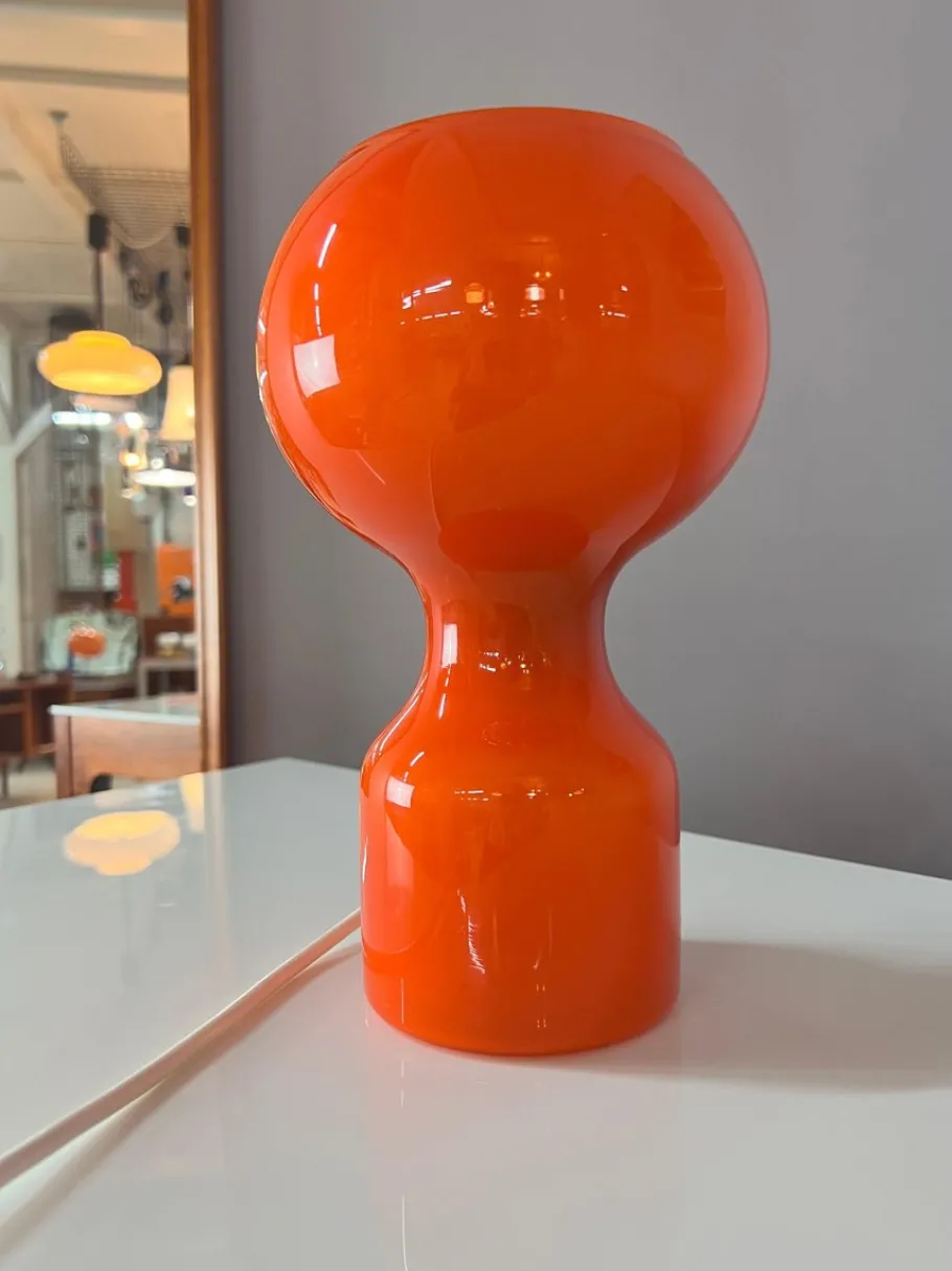 Outlet Pamono Orange Table Lamp by Jean-Paul Emonds-Alt for Philips