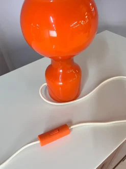 Outlet Pamono Orange Table Lamp by Jean-Paul Emonds-Alt for Philips