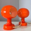 Clearance Pamono Orange Table Lamp by Michael Bang for Holmegaard