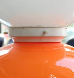 Sale Pamono Orange Table Lamp, 1960s