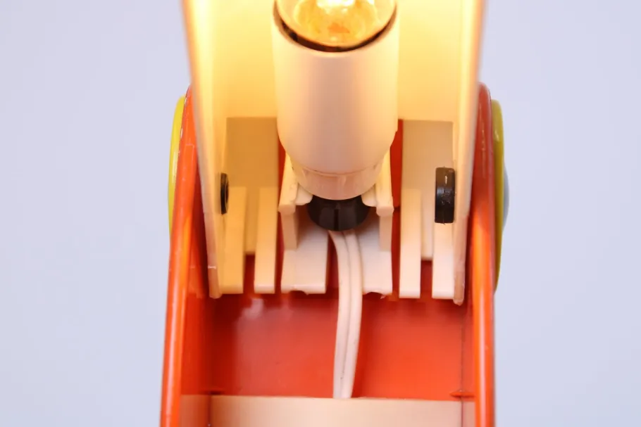 Discount Pamono Orange Toucan Table Lamp by Ferrari for OTF Verona, 1960s