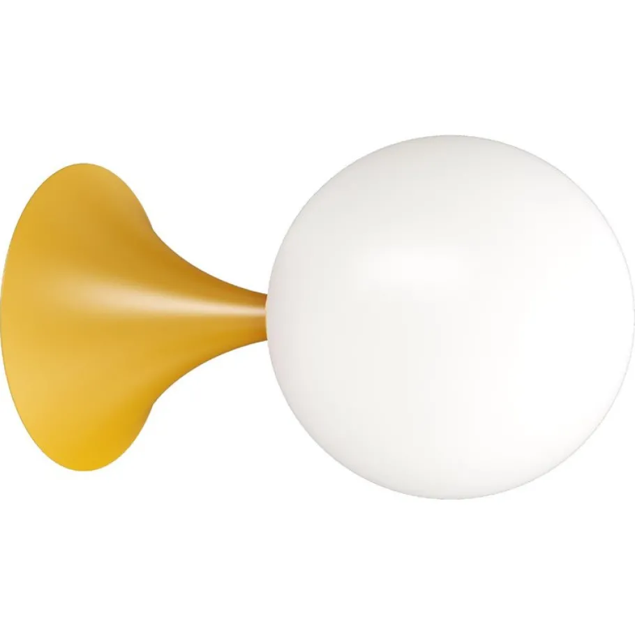 New Pamono Orange Yellow Asymptote Wall Light by Atelier Areti