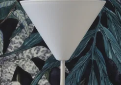 New Pamono Orient Brushed Aluminum Pendant Lamp by Jo Hammerborg for Fog & Mørup, 1960s