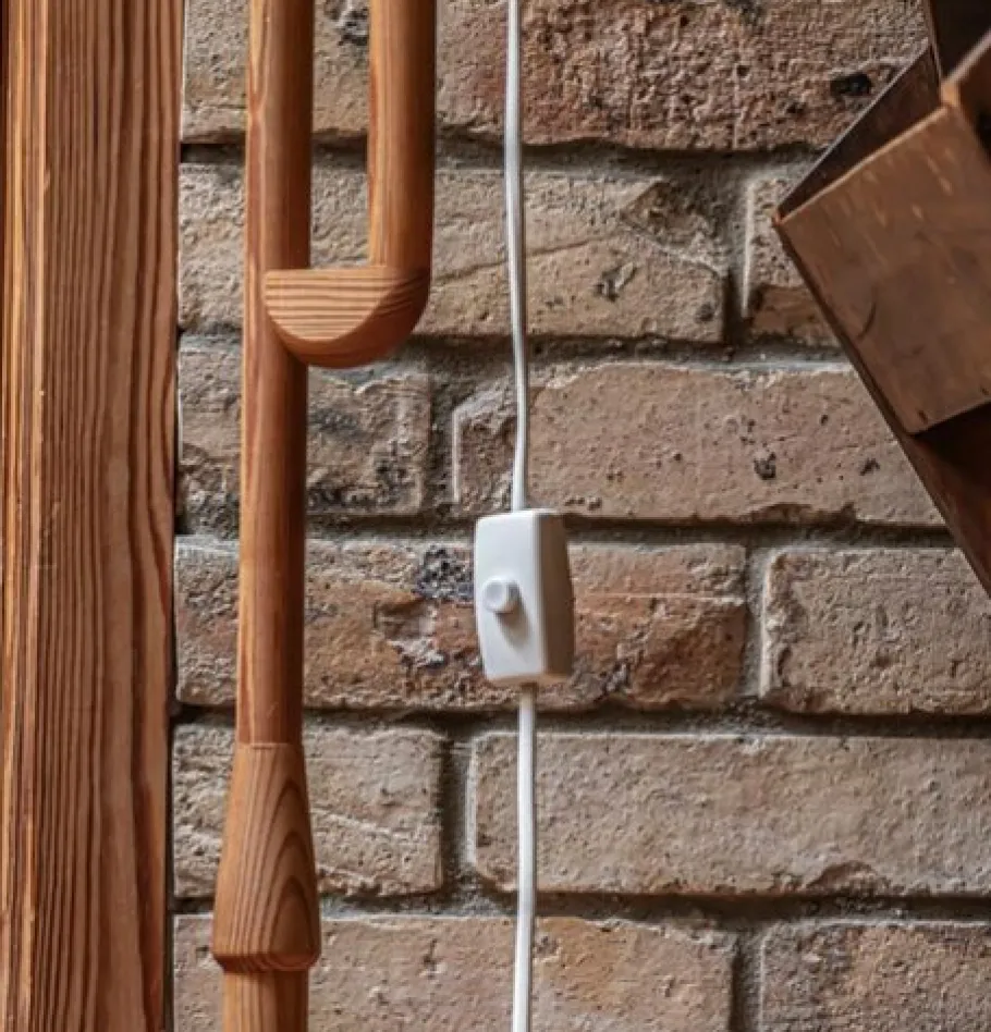 New Pamono Original Scandinavian Bent Pine Adjustable Floor Light by Hans-Agne Jakobsson, 1960s