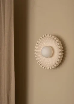 Discount Pamono Ostro Ecru Ceramic Wall Sconce by Simone & Marcel