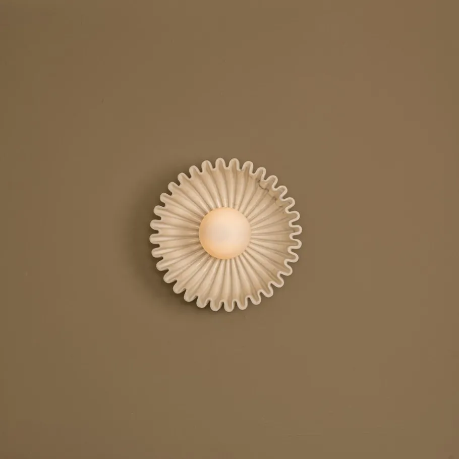 New Pamono Ostro White Marble Wall Sconce by Simone & Marcel
