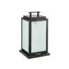 Outlet Pamono Outdoor Eden Lantern in Black Wax Brass with Satin Glass by Il Bronzetto