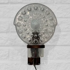Outlet Pamono Outdoor Facade Lamp in Copper and Glass from Westal, Sweden, 1960s