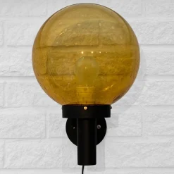 Hot Pamono Outdoor Facade Lamp in Fiberglass and Glass, Sweden, 1970s