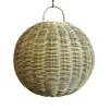 Outlet Pamono Outdoor Faux Rattan Globe Lantern, 2010s