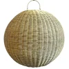 Online Pamono Outdoor Faux Rattan Globe Lantern, 2010s
