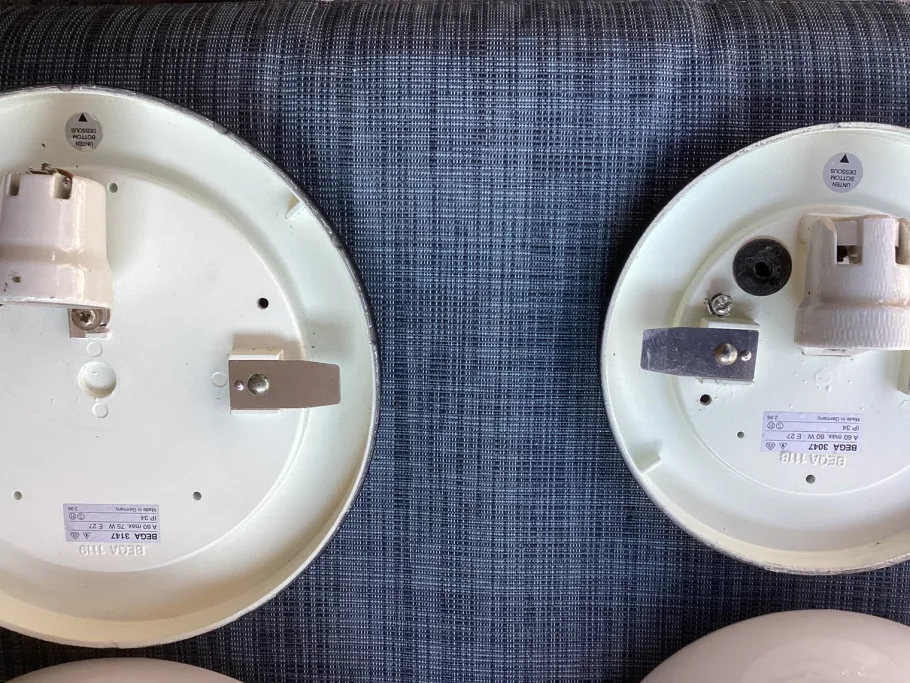 Online Pamono Outdoor Garden Wall Lights from Bega, Germany, 1980s, Set of 2