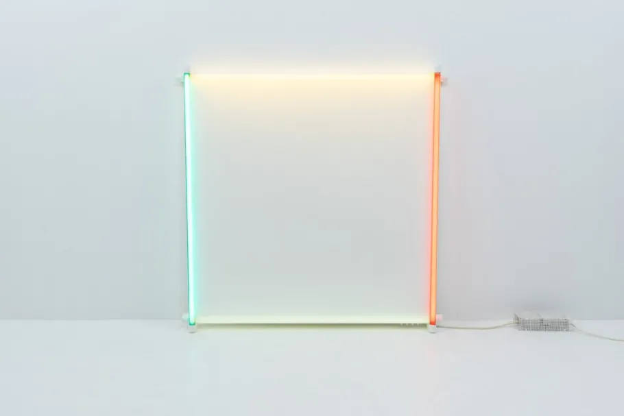 Sale Pamono Outline Light Sculpture by Aldo Van Den Nieuwelaar, 1980s