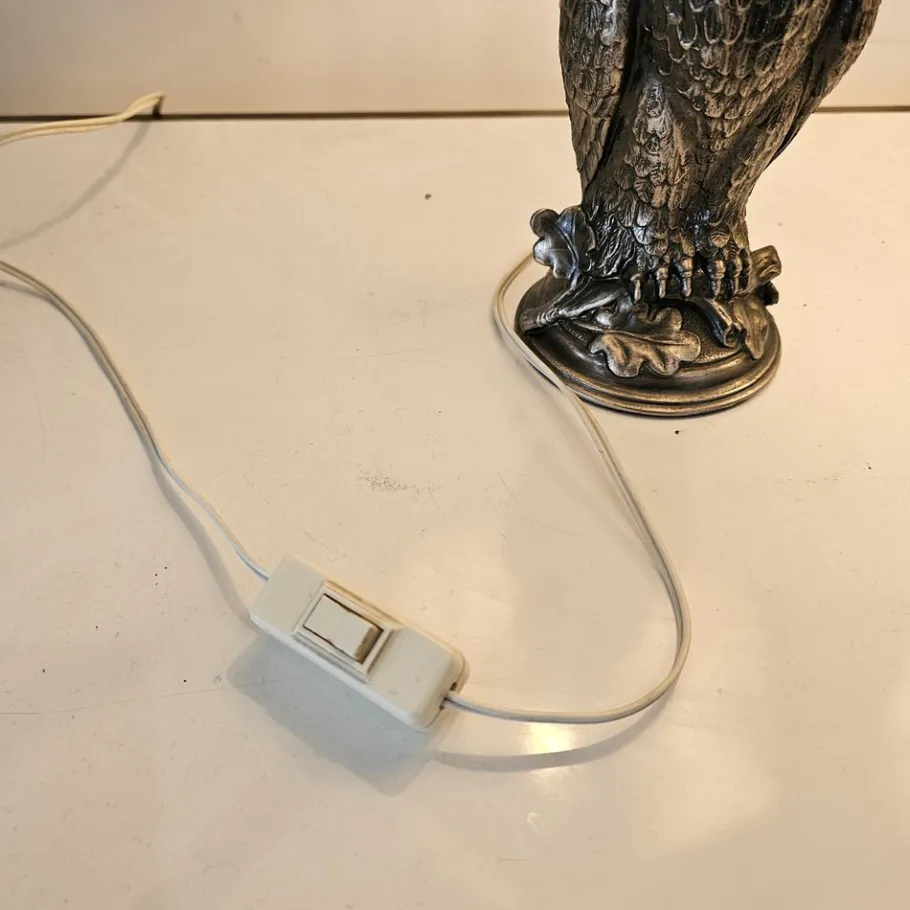 New Pamono Owl Table Lamps attributed to Loevsky & Loevsky, 1965, Set of 2