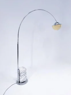 Hot Pamono Pac Man Arc Floor Lamp by Superstudio for Poltronova, Italy, 1970s