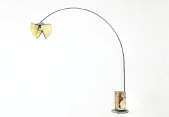 Sale Pamono Pac-Man Arco Floor Lamp attributed to Superstudio for Poltronova, 1970s