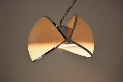 Hot Pamono Pac-Man Arco Floor Lamp attributed to Superstudio for Poltronova, 1970s