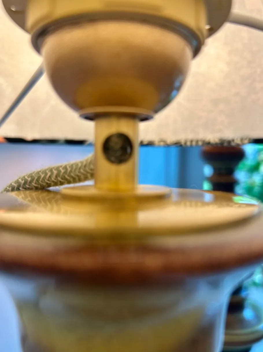 Hot Pamono Pagoda-Shaped Green Gradient Glazed Fat Lava Lamps, 1960s, Set of 2