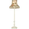 Discount Pamono Painted Floor Lamp with Vintage Floral Shade