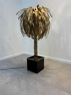 New Pamono Palm Tree Floor Lamp from Maison Jansen