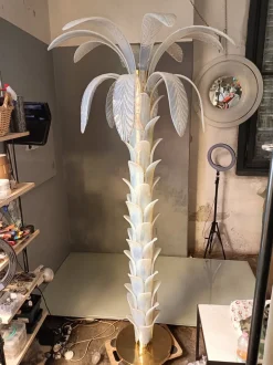 Sale Pamono Palma Brass Structure Lamp