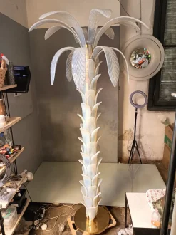 Sale Pamono Palma Brass Structure Lamp