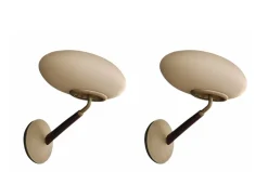 Hot Pamono Pao Wall Lamps by Matteo Thun for Arteluce, Italy, 1990s, Set of 2