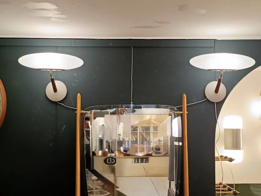 Hot Pamono Pao Wall Lamps by Matteo Thun for Arteluce, Italy, 1990s, Set of 2