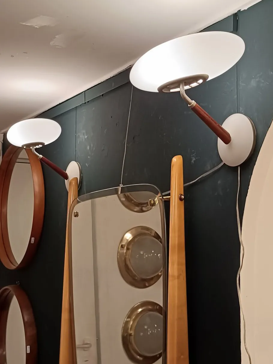 Hot Pamono Pao Wall Lamps by Matteo Thun for Arteluce, Italy, 1990s, Set of 2