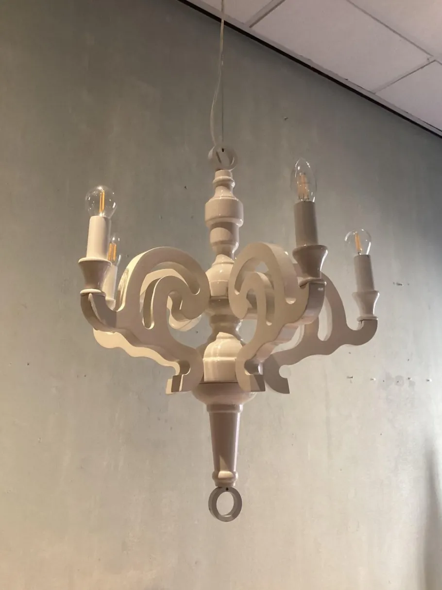 New Pamono Paper Chandelier attributed to Studio Job for Moooi, 1990s