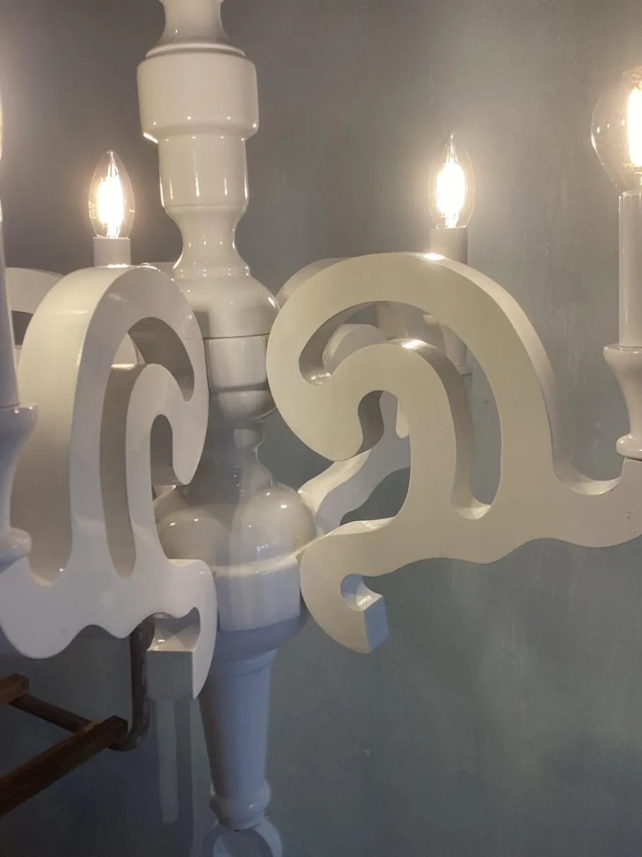 New Pamono Paper Chandelier attributed to Studio Job for Moooi, 1990s