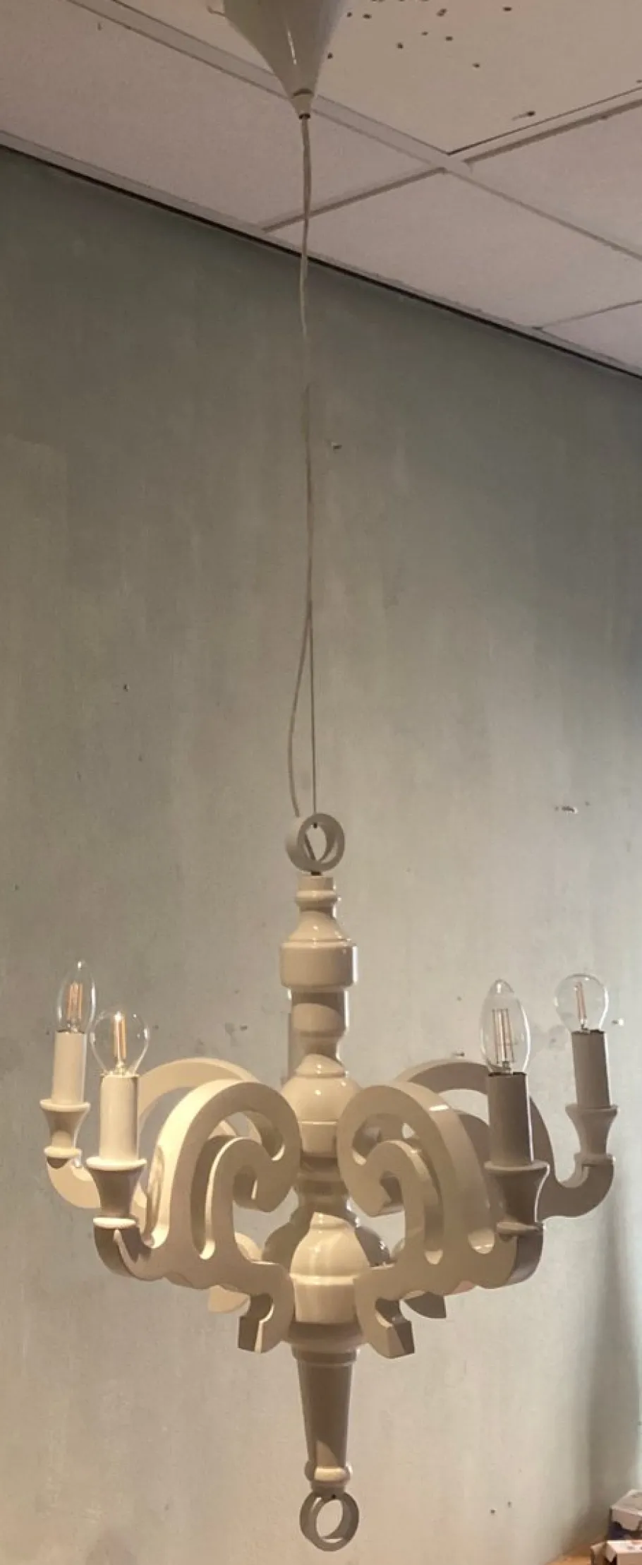 New Pamono Paper Chandelier attributed to Studio Job for Moooi, 1990s