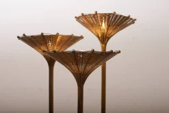 Outlet Pamono Papyrus Floor Lamp by Nucci Valsecchi, 1970s