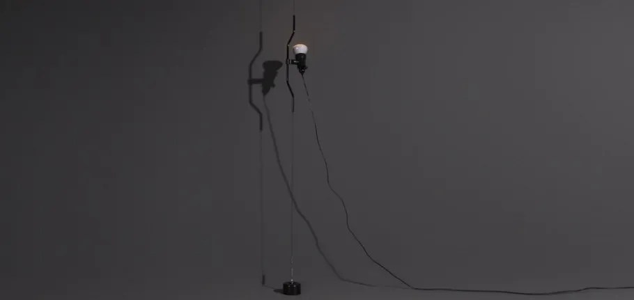 Hot Pamono Parentesi Suspended Lamp with Dimmer from Flos, Italy, 1970s