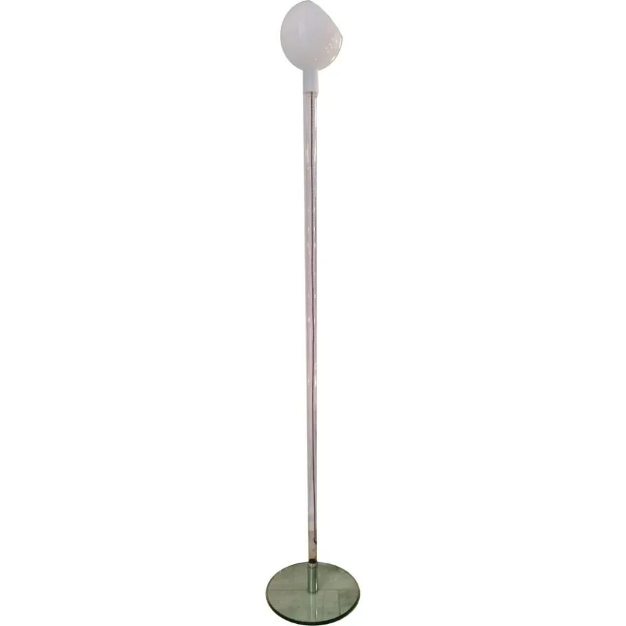Hot Pamono Parolona Floor Lamp attributed to Gae Aulenti & P. Castiglioni for Fontana Arte, Italy, 1980s